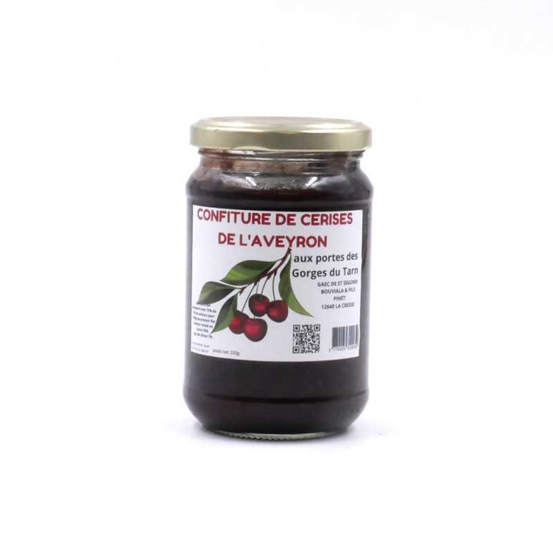 Confiture cerise de l'Aveyron