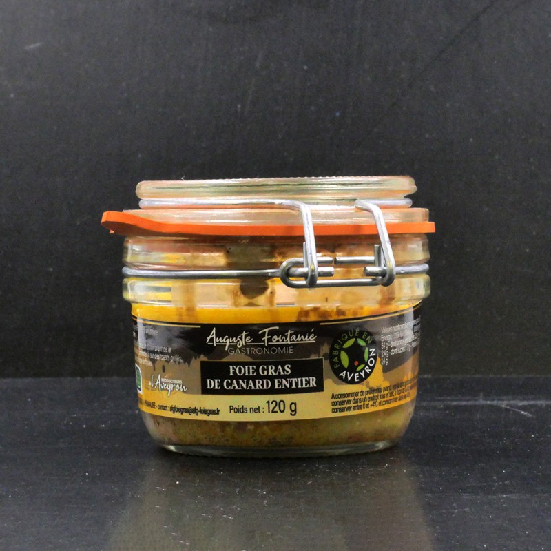 Terrine foie gras 500g avec presse, Magasin Habiague